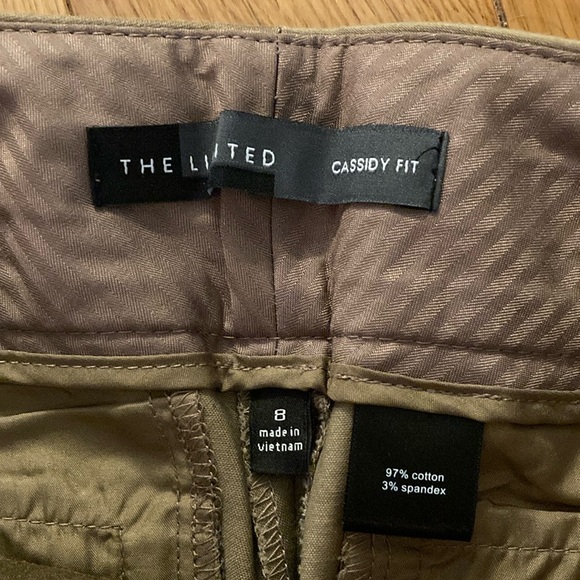 The Limited Tan Khaki cropped Pants - Picture 2 of 6